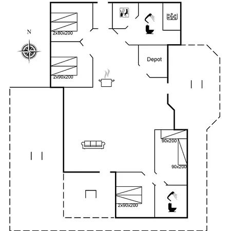 Beeke - 1-4km From The Sea In Nw Jutland By Interhome Lokken